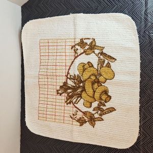 Vintage 60's 70's Cannon Dishcloths Mushrooms/Herbs&Spices  NWOT